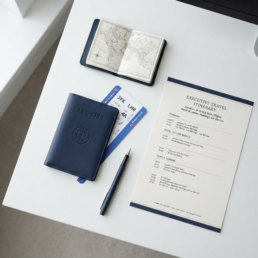 Cover image for Executive Business Travel Coordination